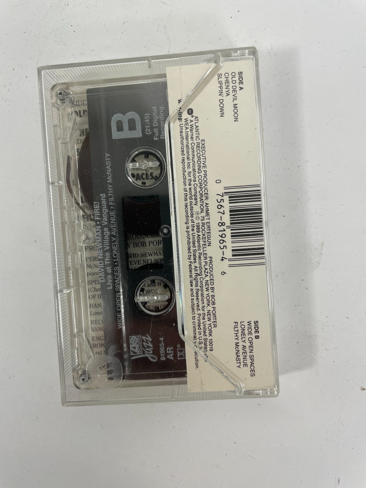 David Newman Fire Live At The Village Vaguard Wide Ope Spaces Loely #Cassette