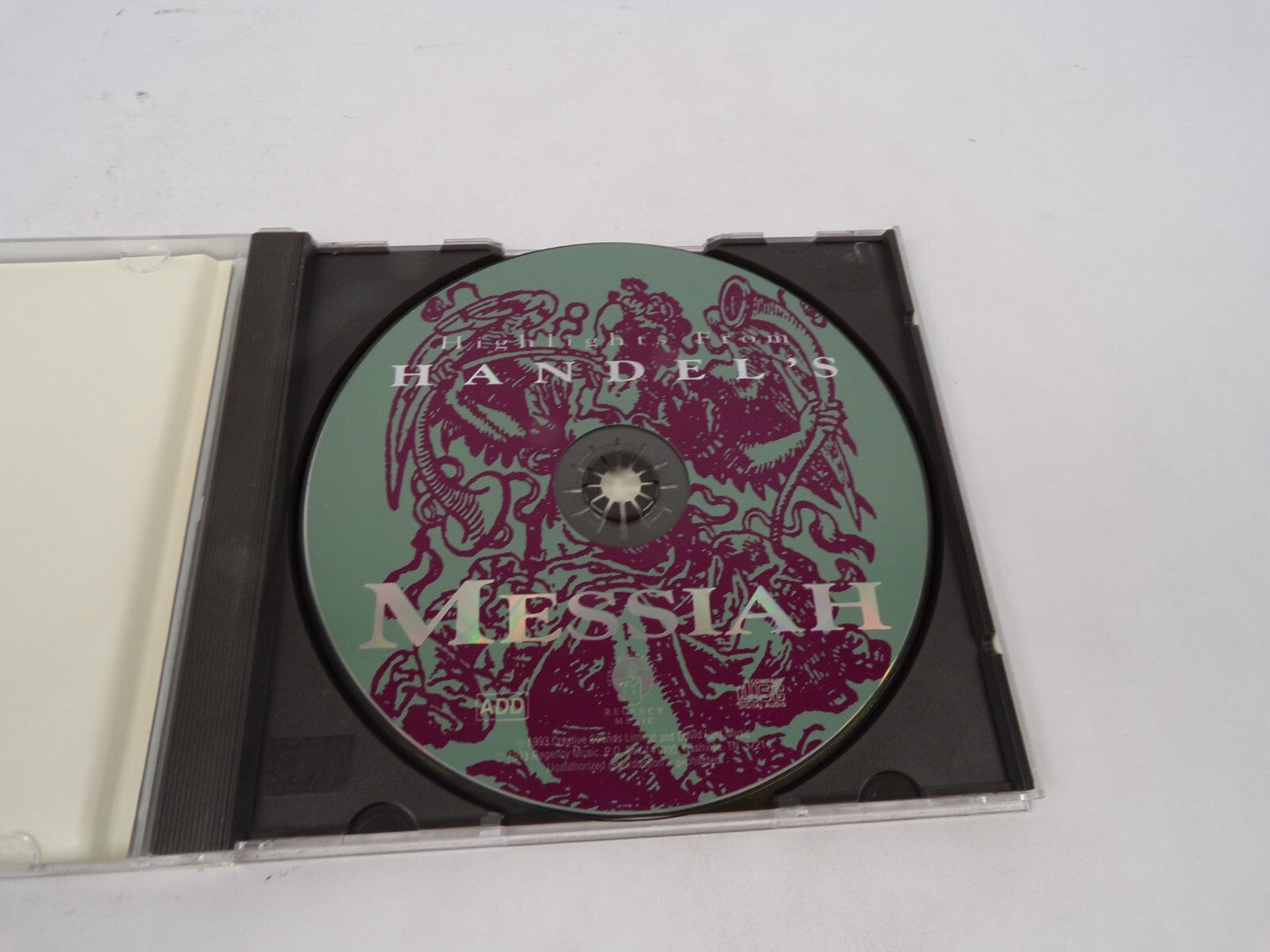 Highlighhts From Handel's Messiah And The Glory Of The Lord Behold A VirginCD#69