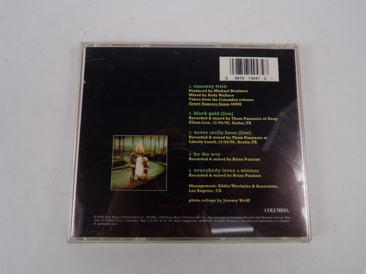 Soul Asylum Run Away Train Never Really Been By The Way Black Gold CD#39