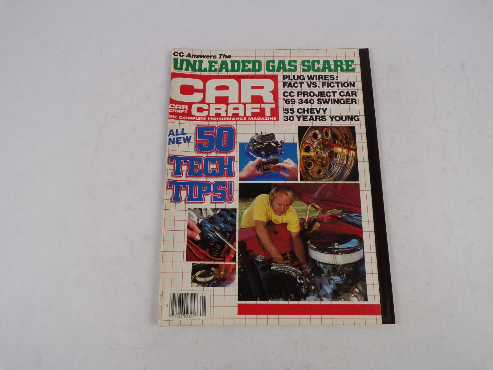 January 1985 Car Craft CC Answers The Uncleaded Gas Scare All New 50 Tech Tips!