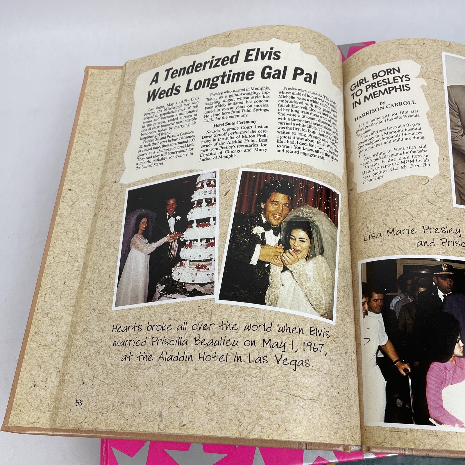 7 x ELVIS PRESLEY BOOK LOT Hollywood, All American, Album, Stars, World, Tribute