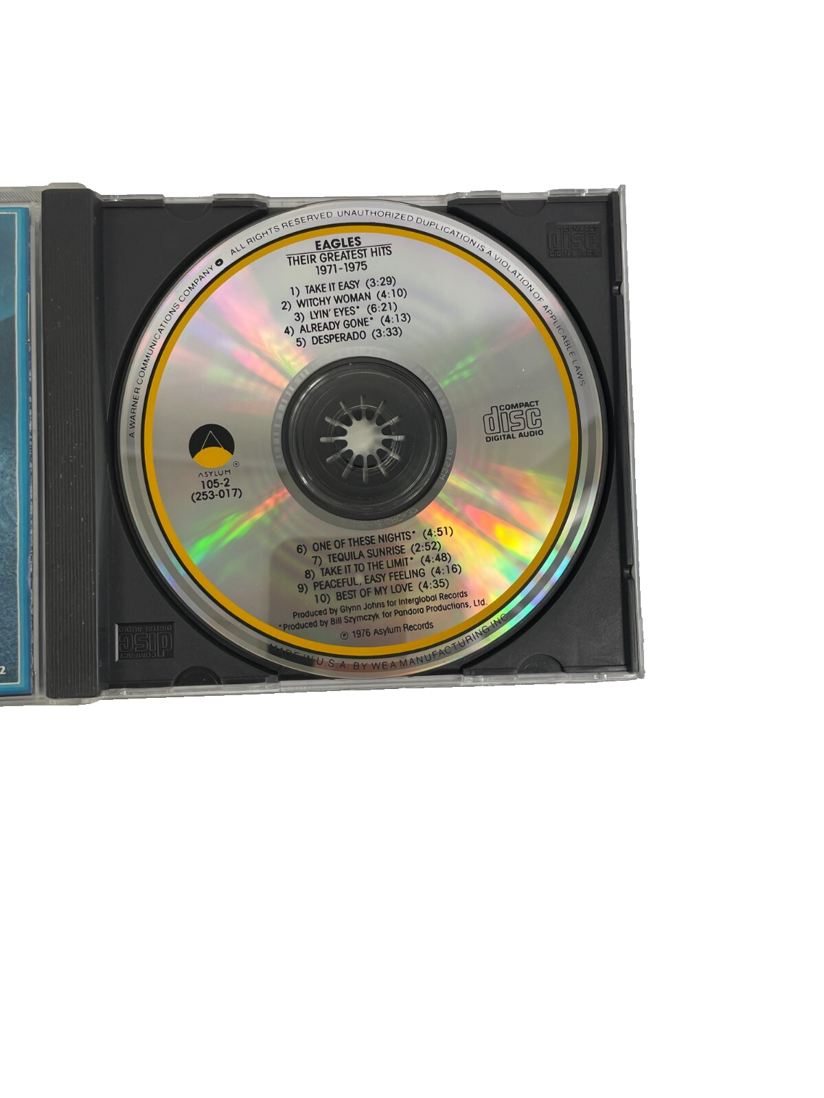 Eagles – Their Greatest Hits 1971-1975 Witchy Woman One Of These Nights CD#29