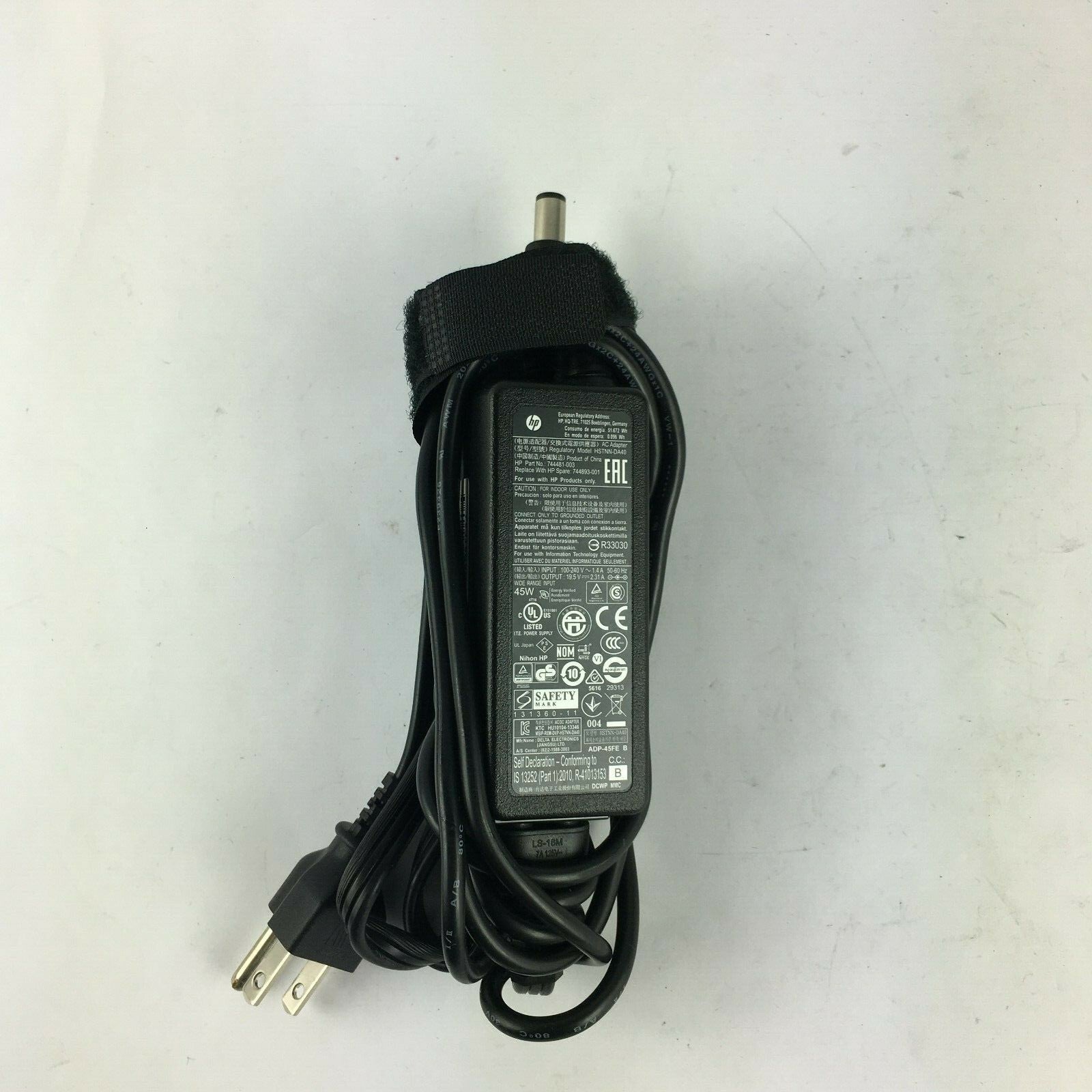 Genuine HP HSTNN-DA40 744481-003 Output 19.5V 2.31A Power Supply Adapter A3