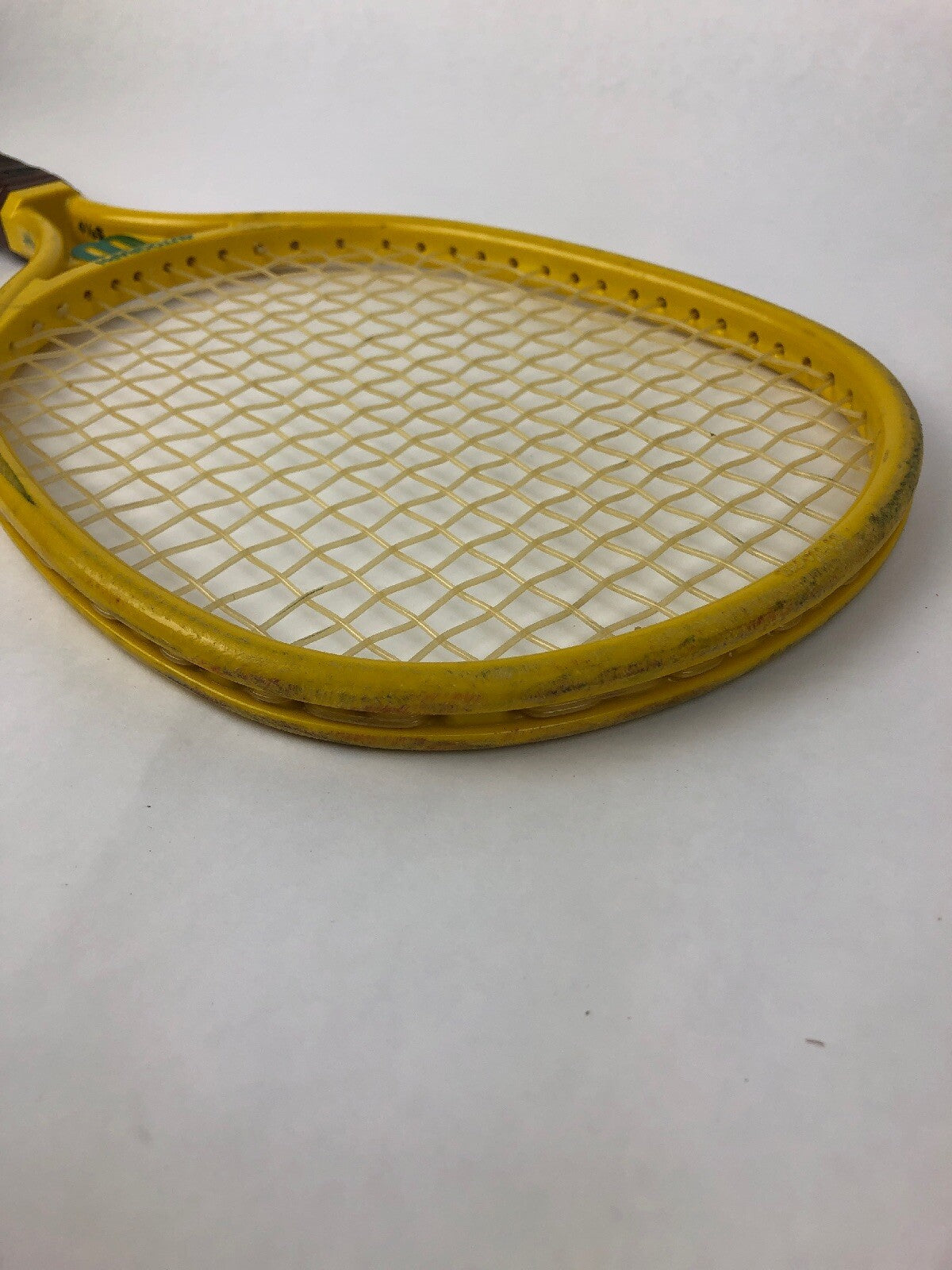 Vintage Wilson Shannon Wright Autograph Racquet and Cover 3 15/16 XS Made in USA