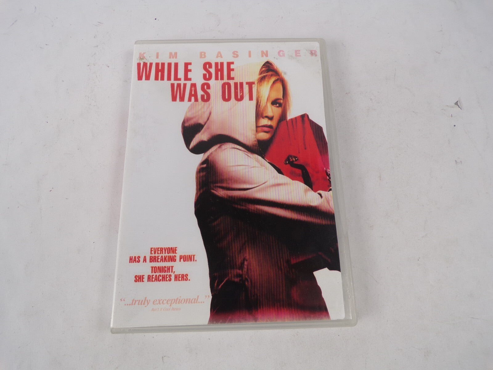 While She Was Out Kim Basinger Everyone Has A Breaking Point. Tonight DVD Movies