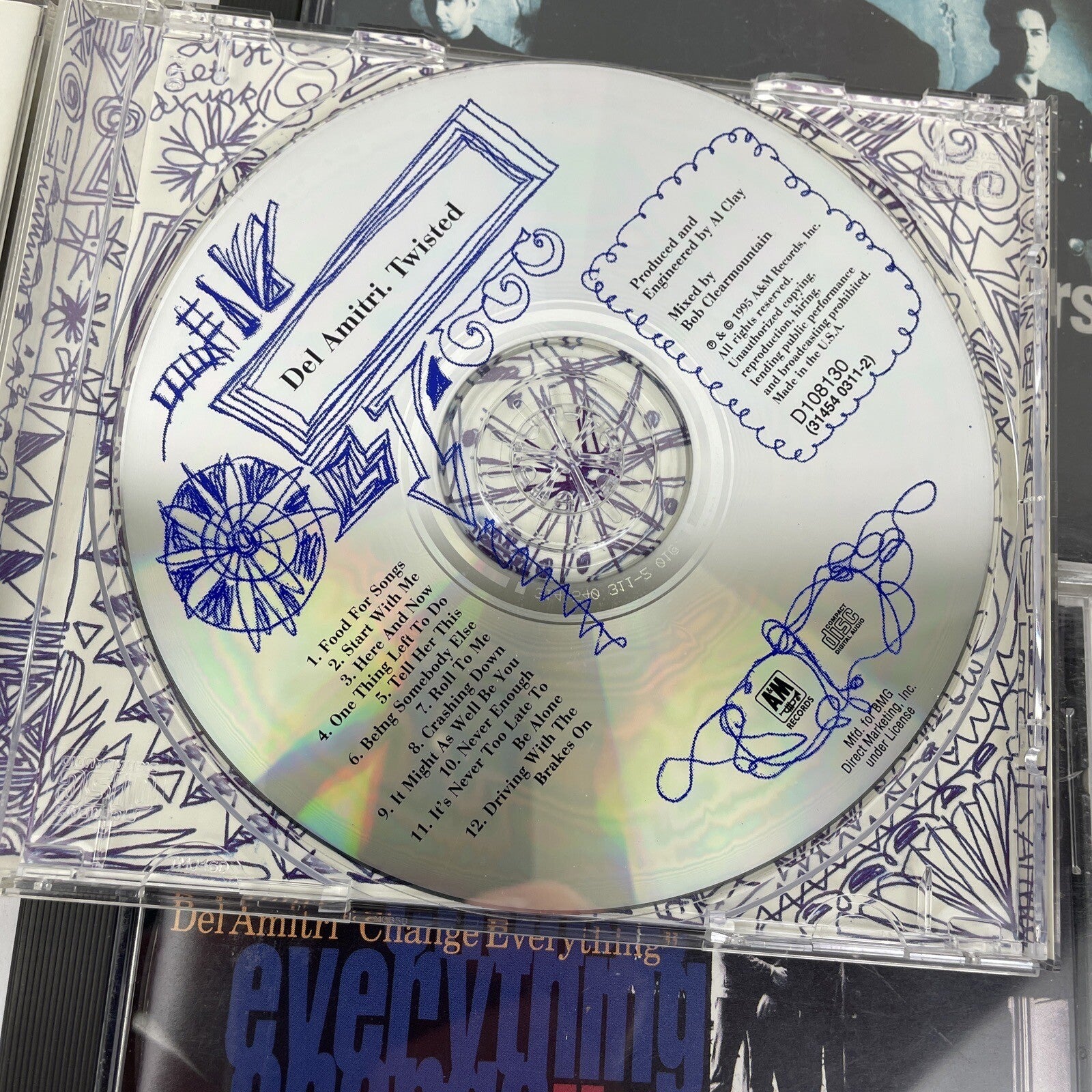 del Amitri cd lot of 3  some other suckers change everything TWISTED Waking Hour
