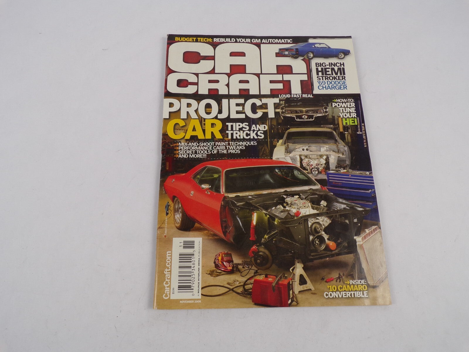 November 2008 Car Craft Project Car Tips And Tricks Big-Inch Hemi Stroker '69 Do