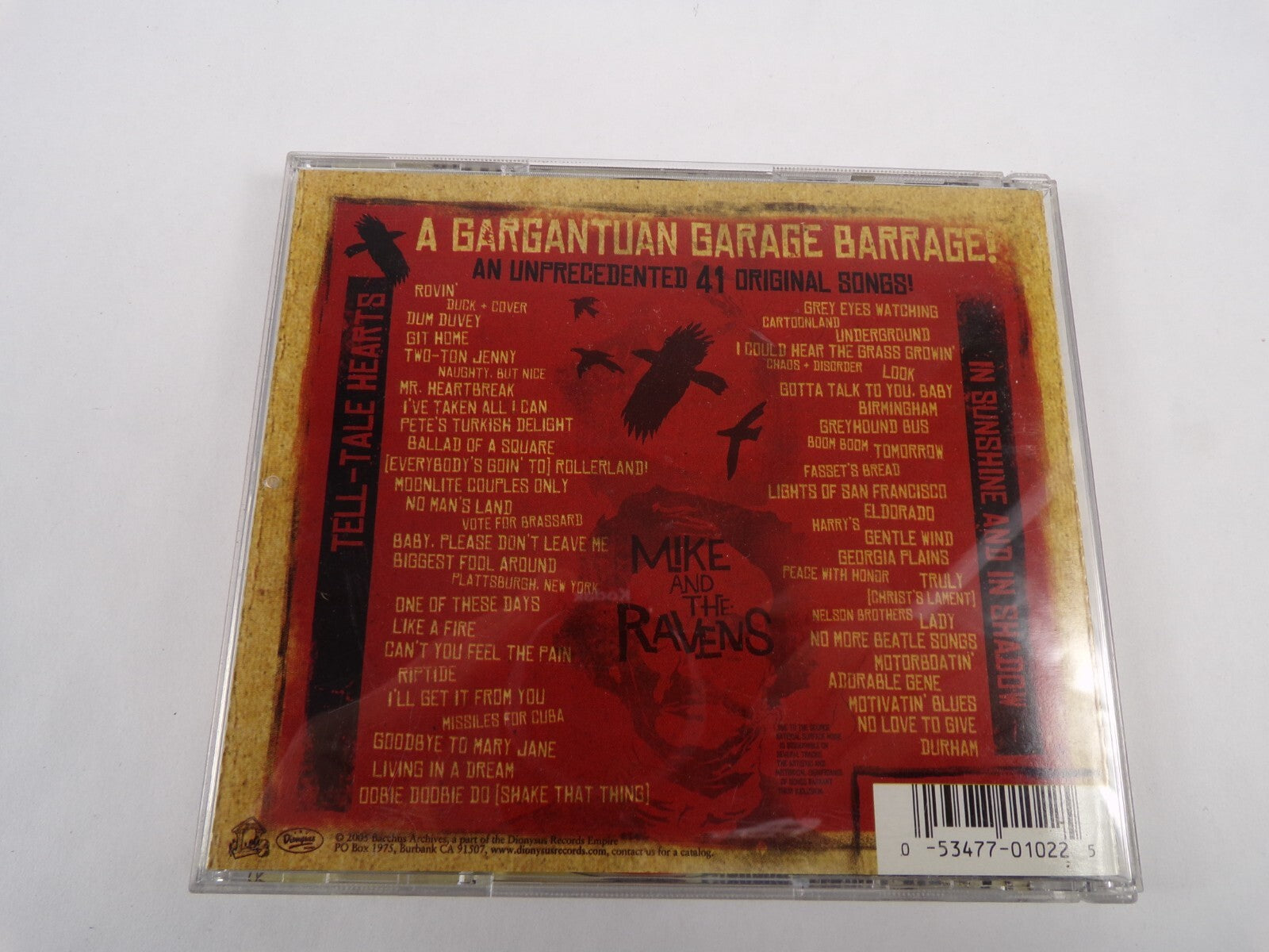 Nevermore Mike And The Ravens Rovin Duck Cover Dum Duvey GiT Home CD#60