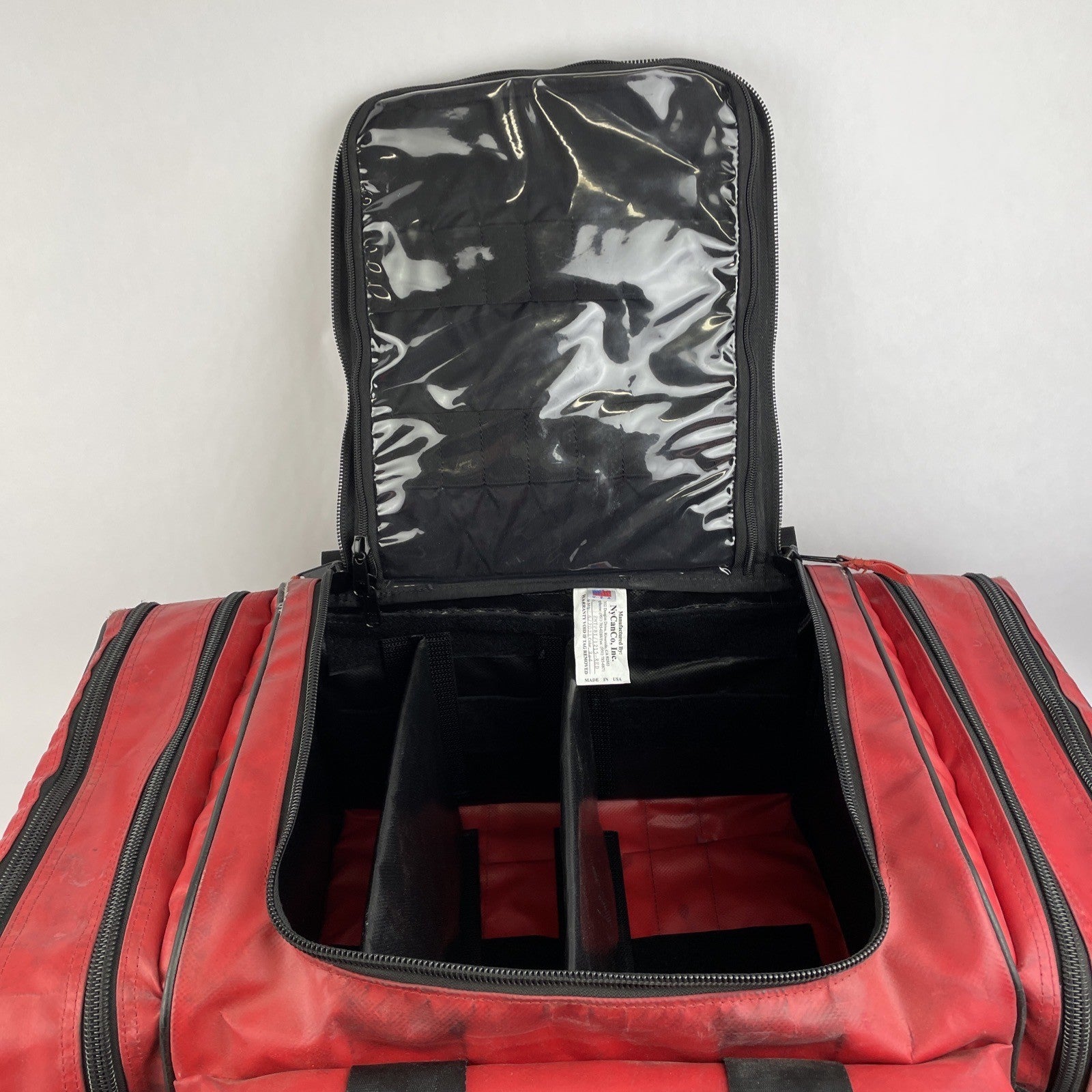FIREFIGHTER Paramedic Equipment Padded Duffel Bag NEWPORT BEACH FIRE DEPARTMENT