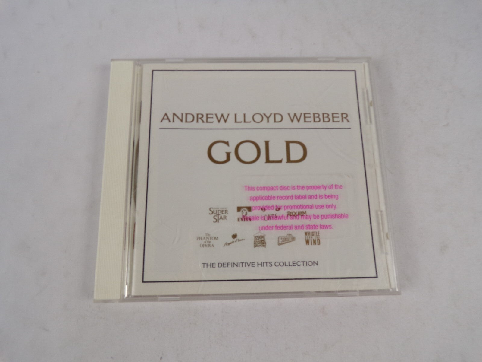 Andrew Lloyd Webber Superstar You Must Love Me Modonna Pie Jesu CD#55