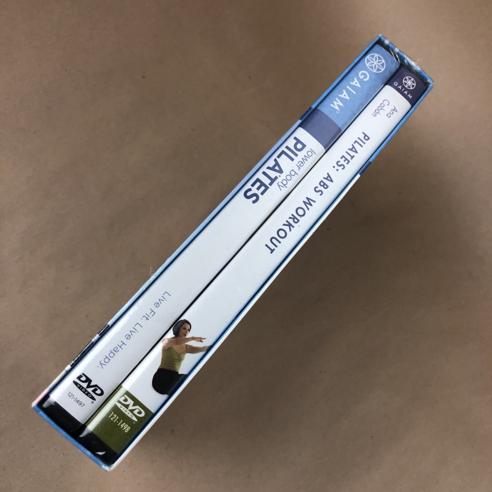 GAIAM Pilates Sculpt and Tone DVD, 2005, 2-Disc Set with Bonus Audio CD FREESHIP