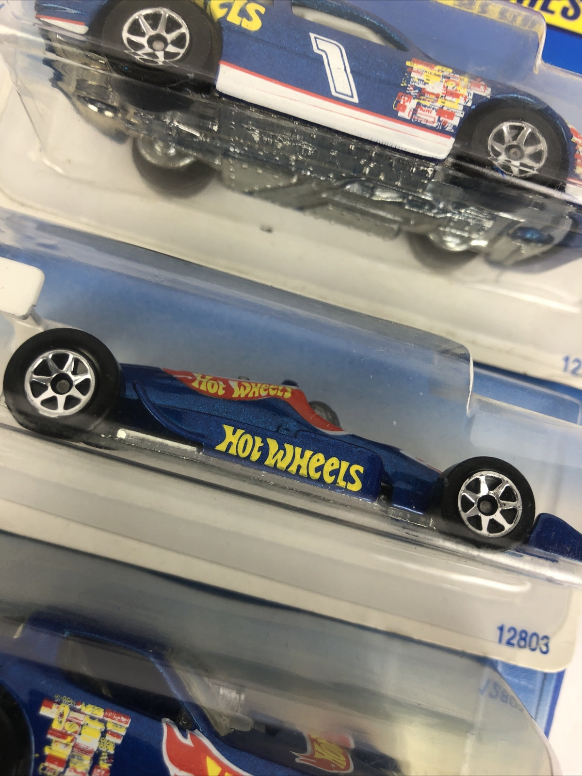 2 x Hot Wheels Race Team Series COMPLETE SET Lumina Side-Splitter Dragster 500