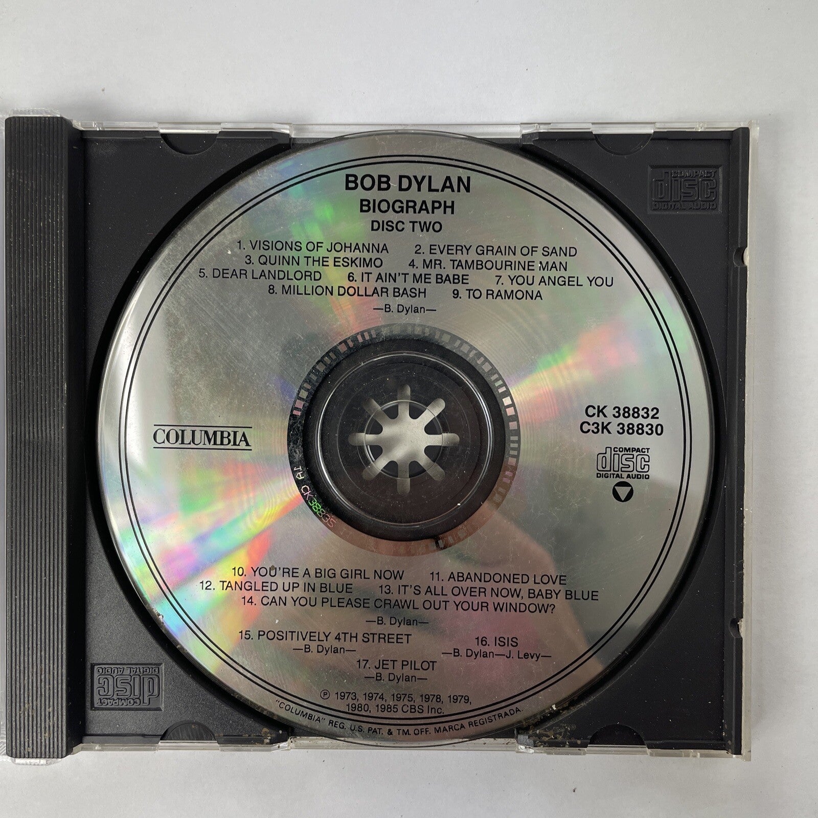 Bob Dylan - Biograph 2 CD #23