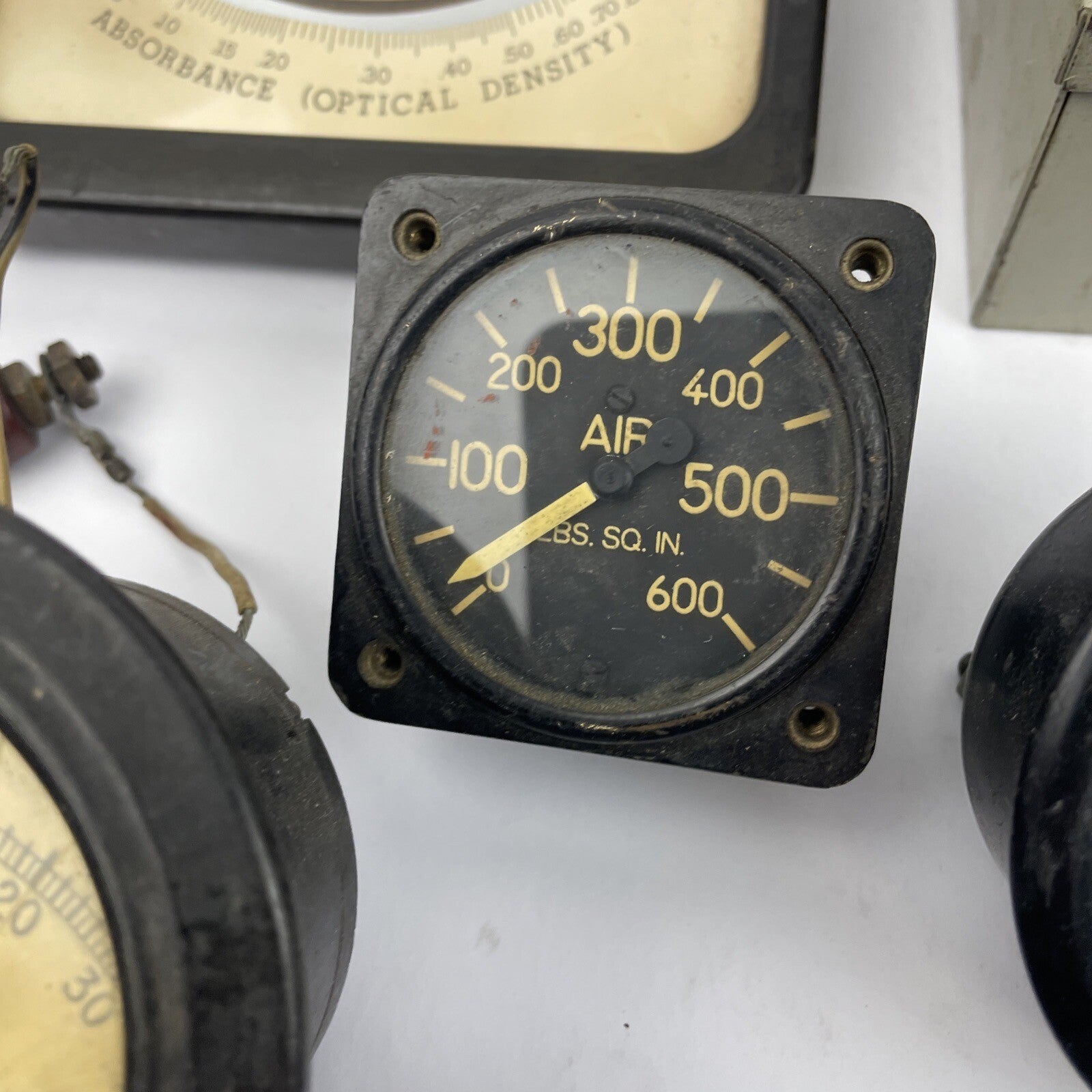 Vintage Lot Regulators and Gauges Meters Steampunk Industrial Simpson Motorola