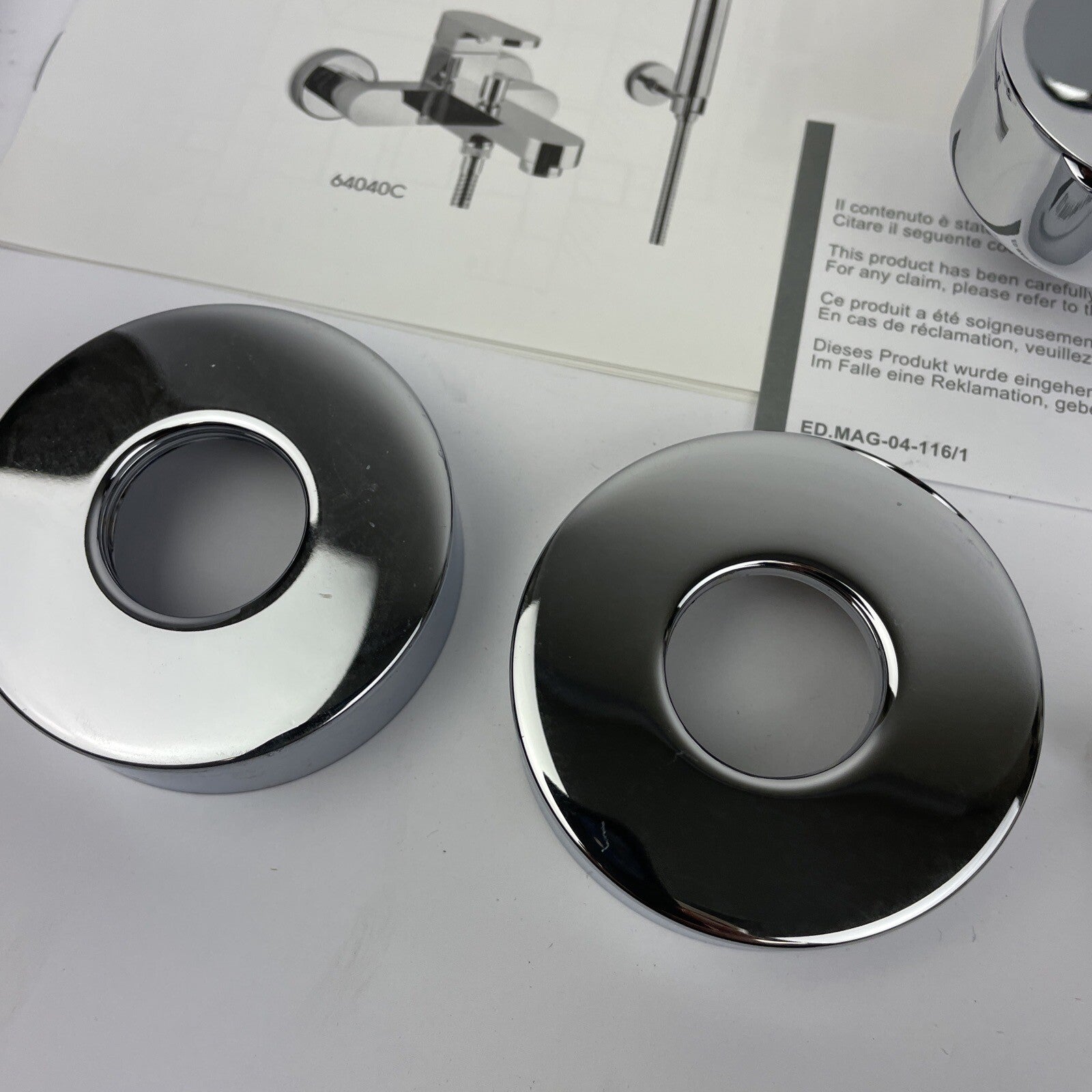 NEWFORM X-LIGHT64040 Tub Faucet Hand Shower Wall Mount Tub Filler Bathtub Faucet