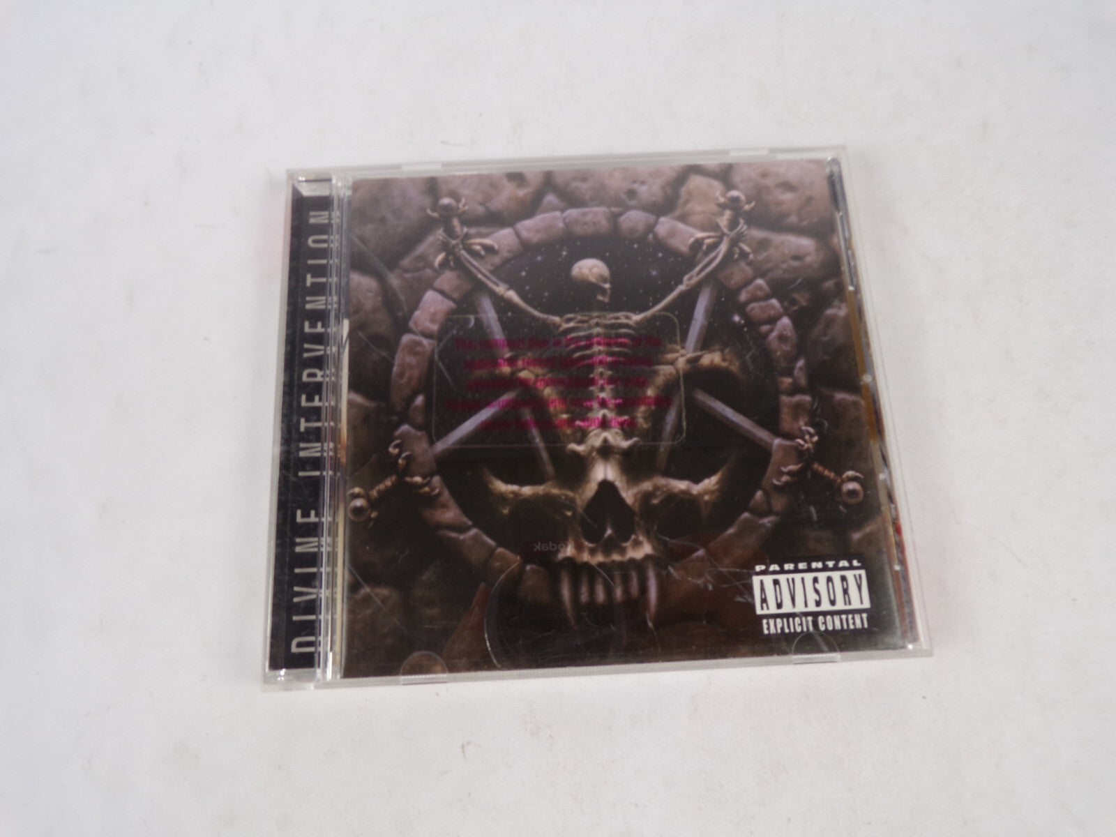 Slayer Divine Intervention Killing Fields Sex. Murder. Art. Fictional RealiCD#55