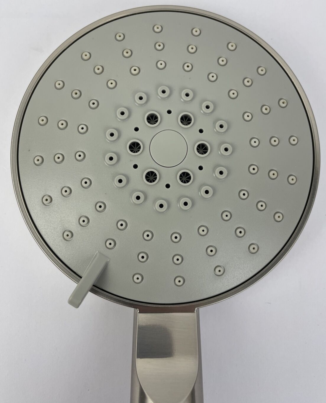 Aquabrass 4 3/4" Round Multi-Function 2.5 GPM Handshower in Brushed Nickel, ABHS