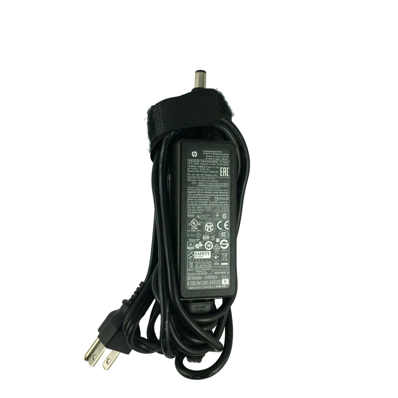 Genuine HP HSTNN-DA40 744481-003 Output 19.5V 2.31A Power Supply Adapter A3
