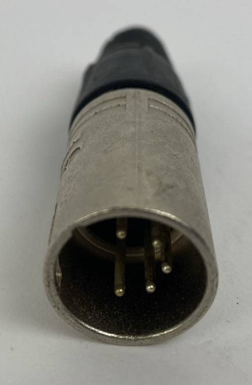 1 x OEM Neutrik NC*MX  XLR 5-pin Inline Connector Silver Contacts Male