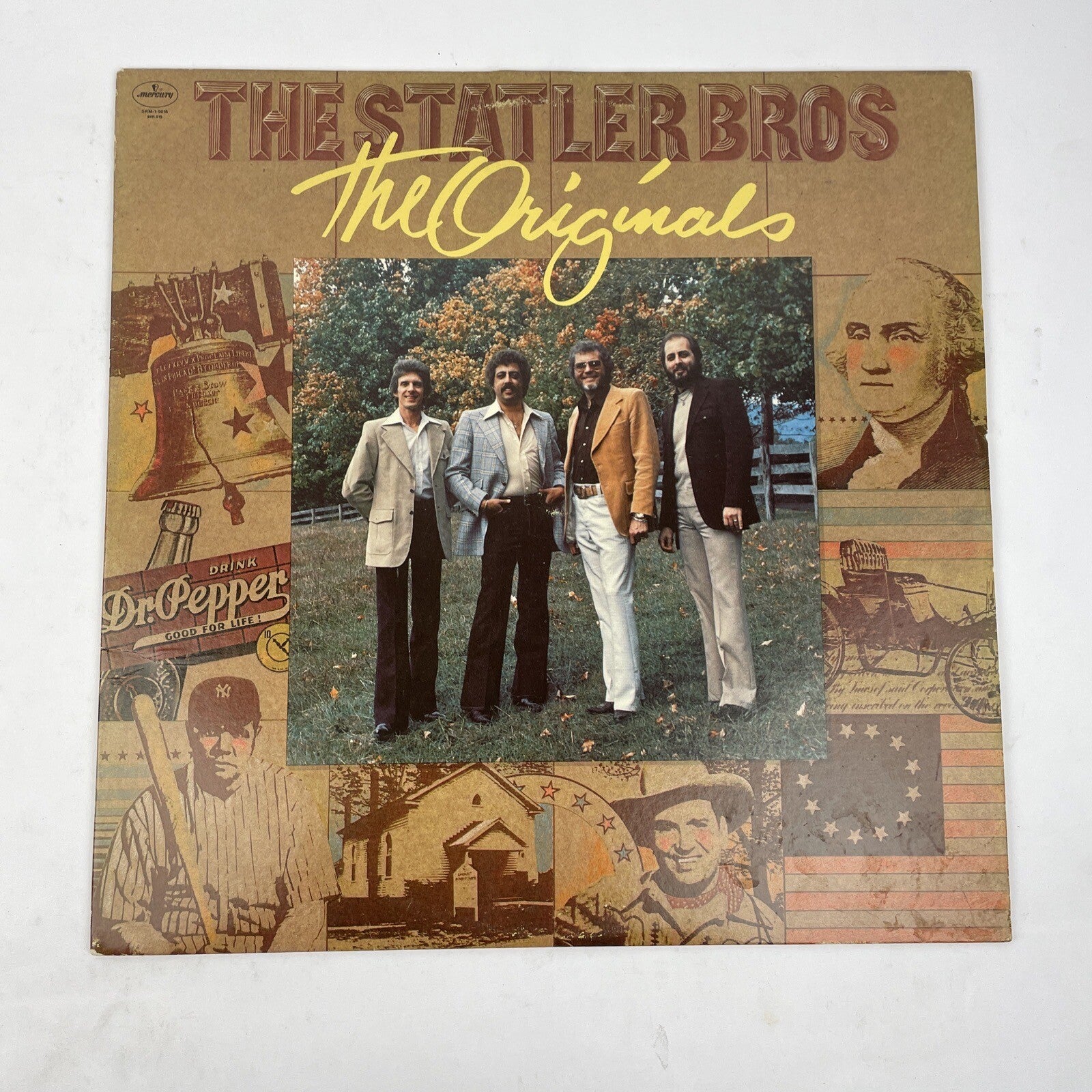 THE STATLER BROTHERS "The Originals" + The Country America Loves LP Vinyl Record