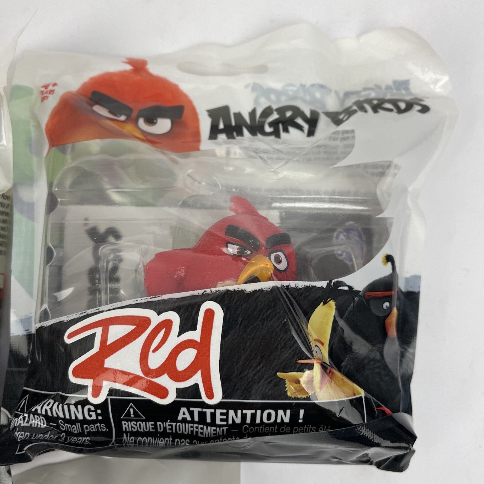 3 x Rovio Tiny Toppers ANGRY BIRDS Character Figures RED, Terrence, Mighty Eagle
