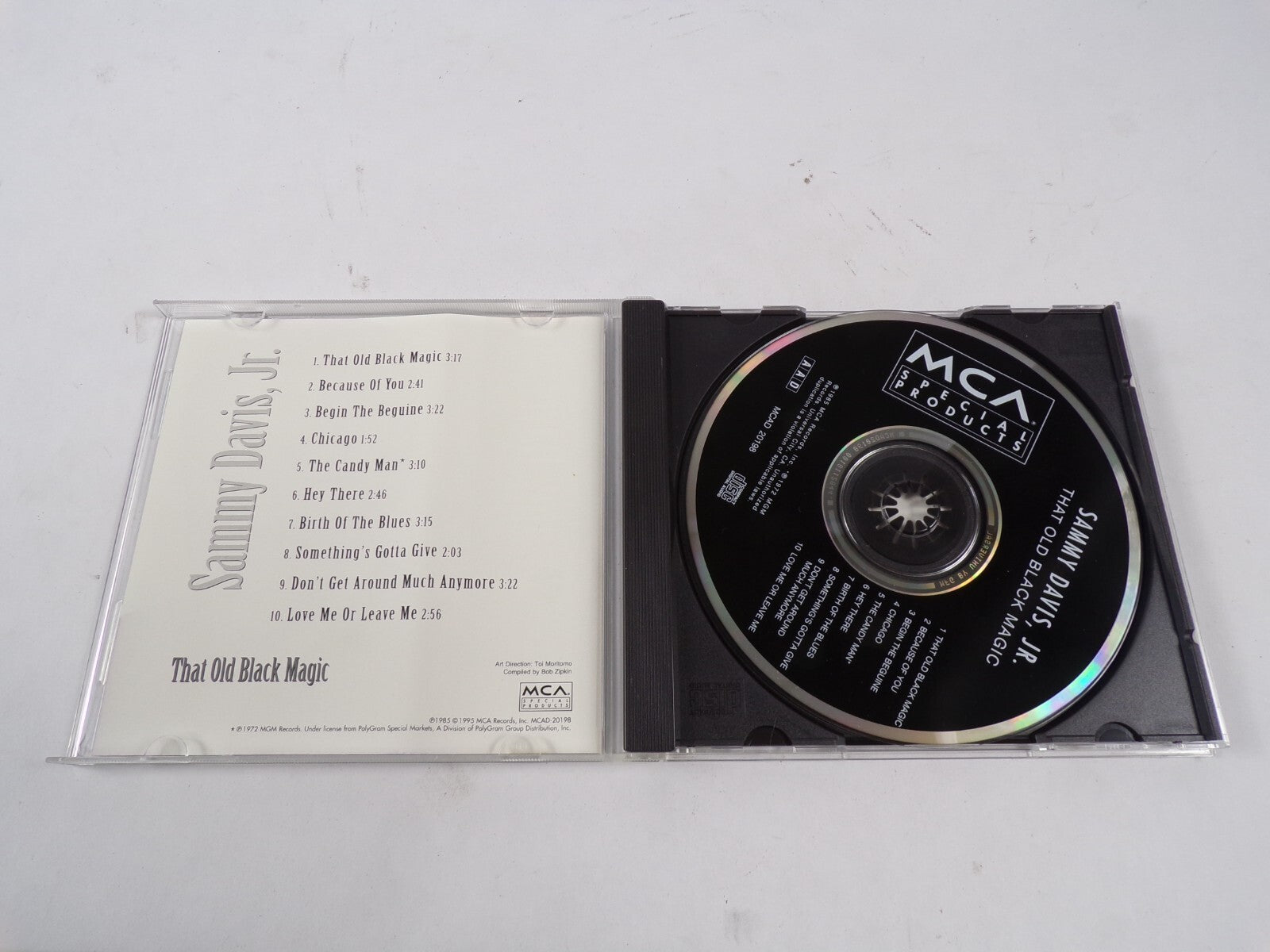 Sammy Davis, Jr That Old Black MagicLove Me Or Leave Me Hey There Chicago CD#39