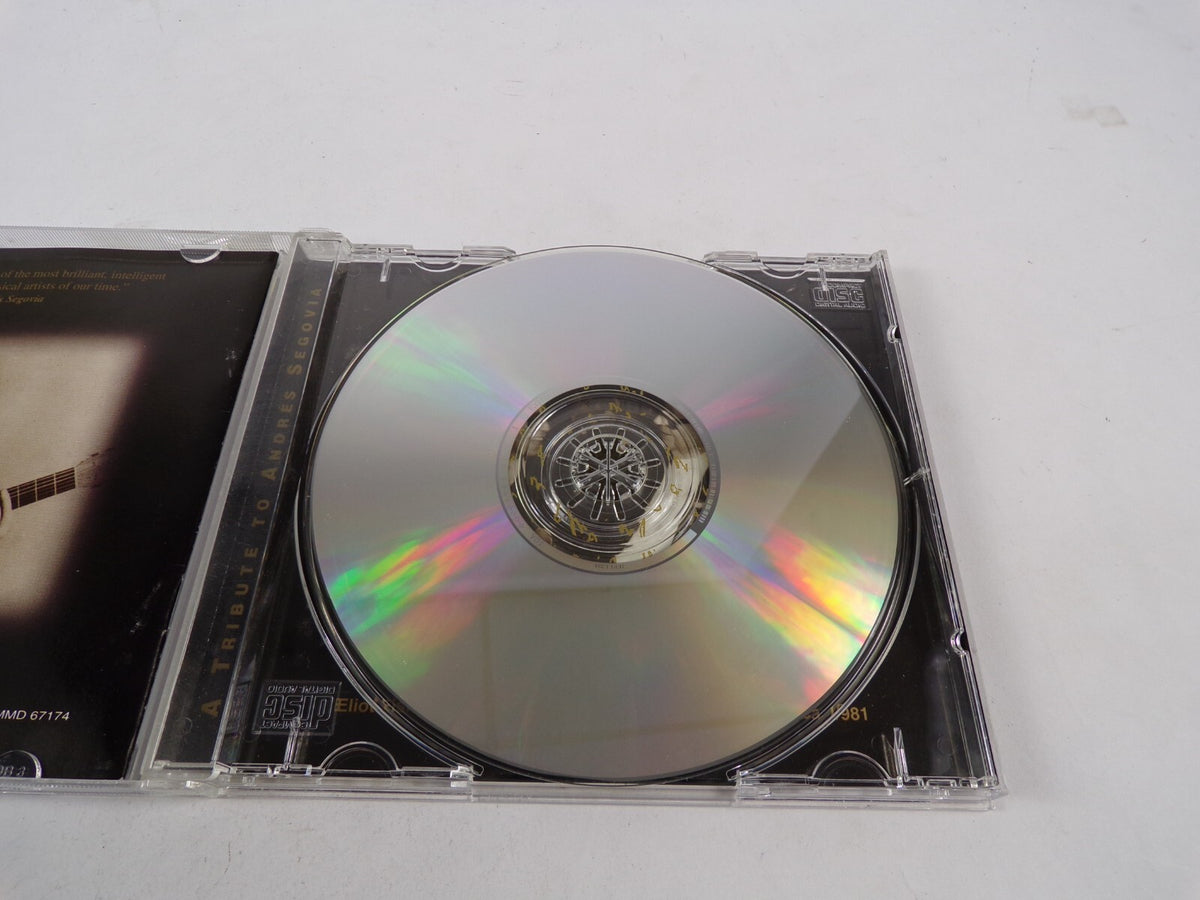 World Premiere Recording Segovia Canciones Populares Eliot Fisk Guitar CD #40