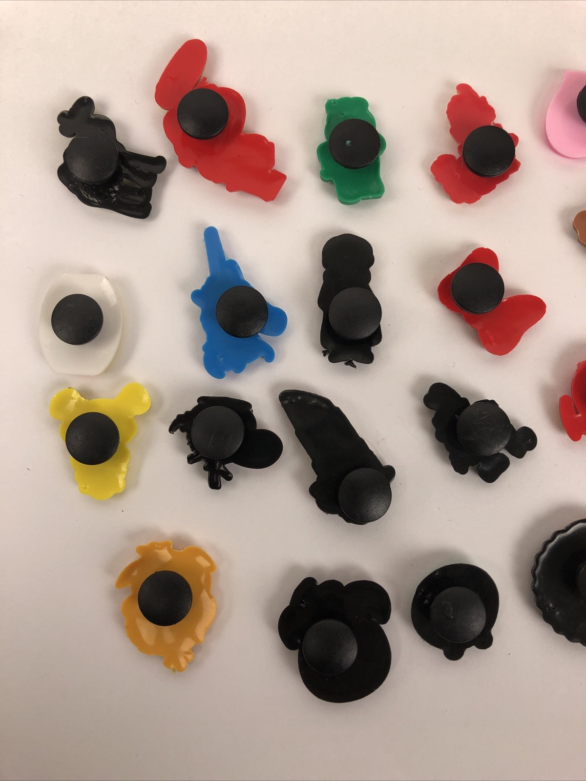 28 Pieces Cute Peace Shoes Charms Croc Clog Sandals Decoration, Puppy Pet Charms