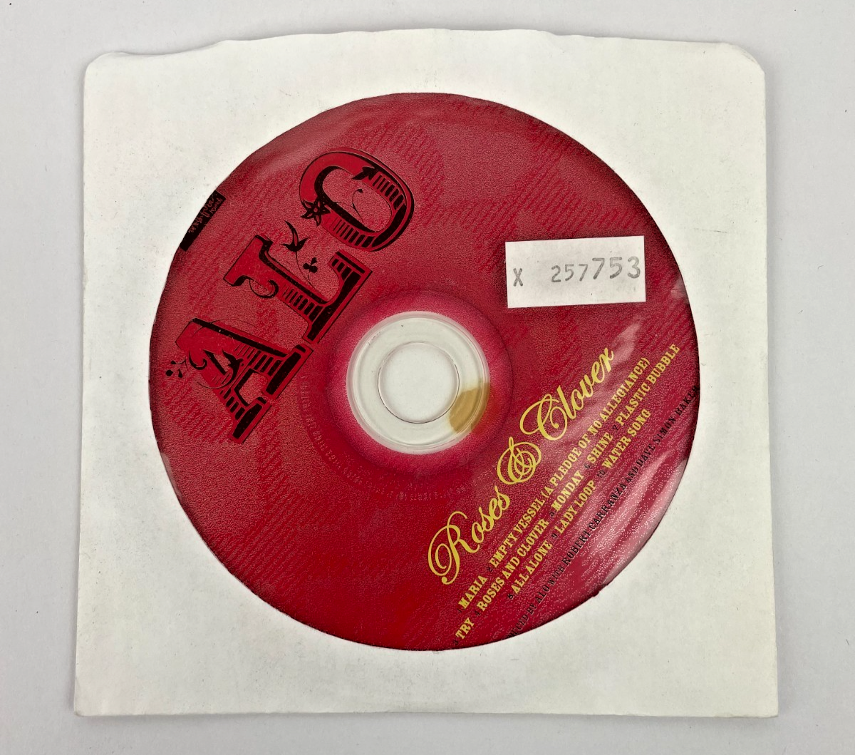 ALO* – Roses & Clover Digital Audio CD Brushfire Records 2007