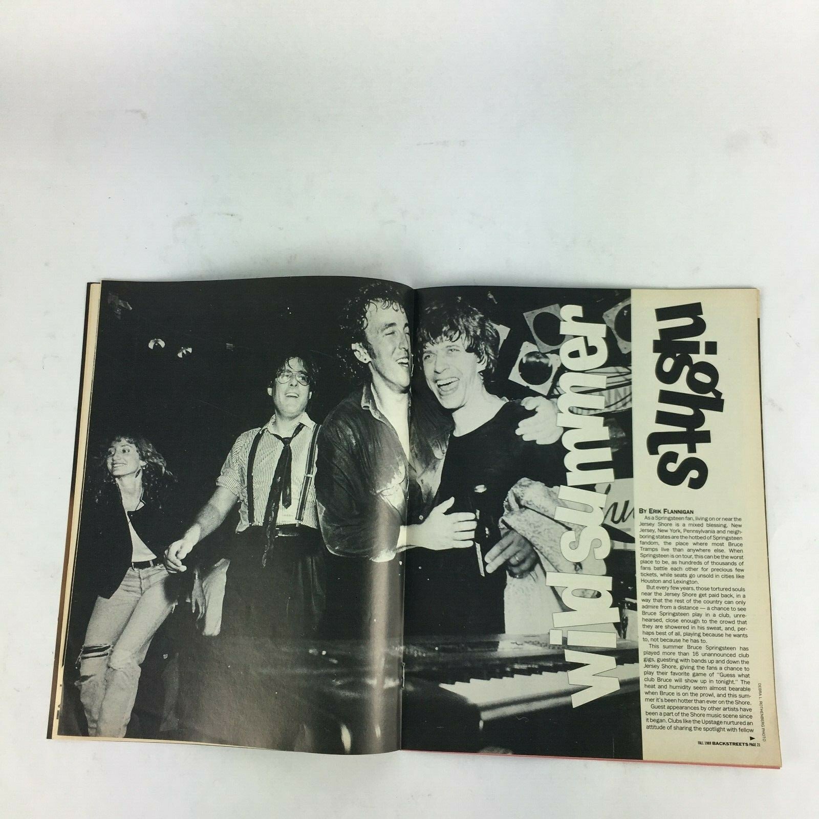 Fall1989 BackStreets Magazine Wild SummerNights The Bodeans Ringo The Stone Pony