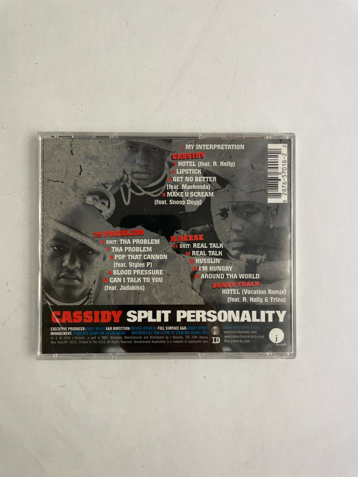 Cassidy Split Personality Disc Q11