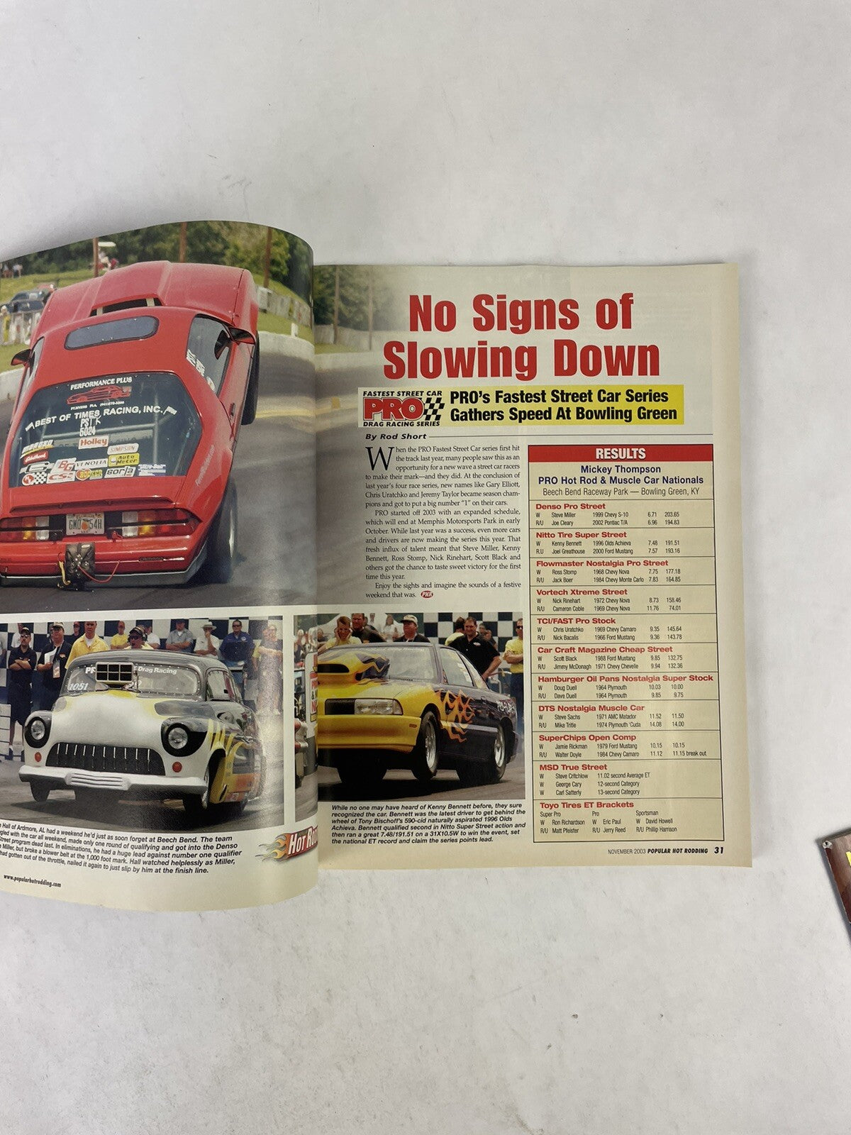 Lot of 12: Hot Rodding MAGAZINES Complete Full Set 12 issues Jan to Dec 2003