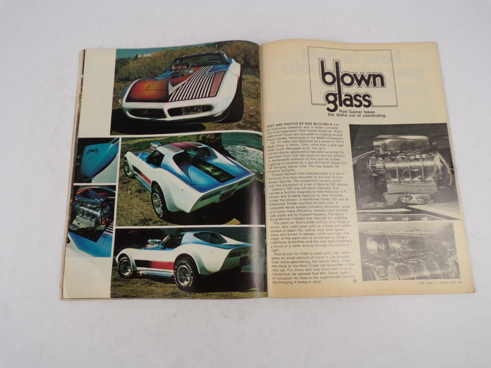 March 1973 Car Craft The Money You Waste On Octane. Get To Know Gulf And You'll