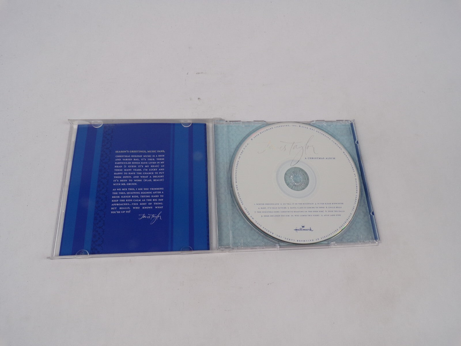 James Taylor A Christmas Album Winter Wonderland Go Tell It On The MountainCD#68