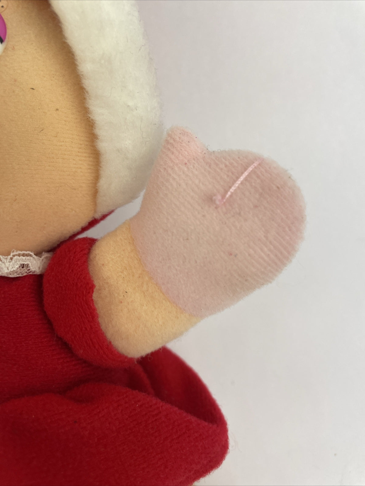 Vintage Miss Piggy 12" Christmas Plush Doll 1987 Muppet Baby - Jim Henson LOOK