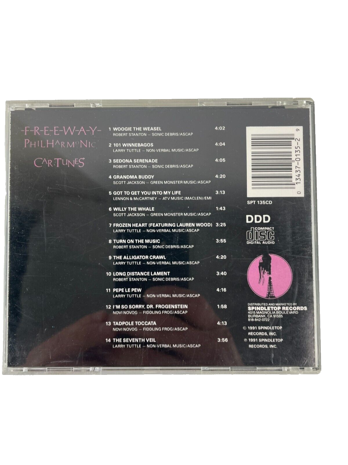 Freeway Philharmonic Cartunes Woogie The Weasel Grandma Buddy Pepe Le Pew #F-G