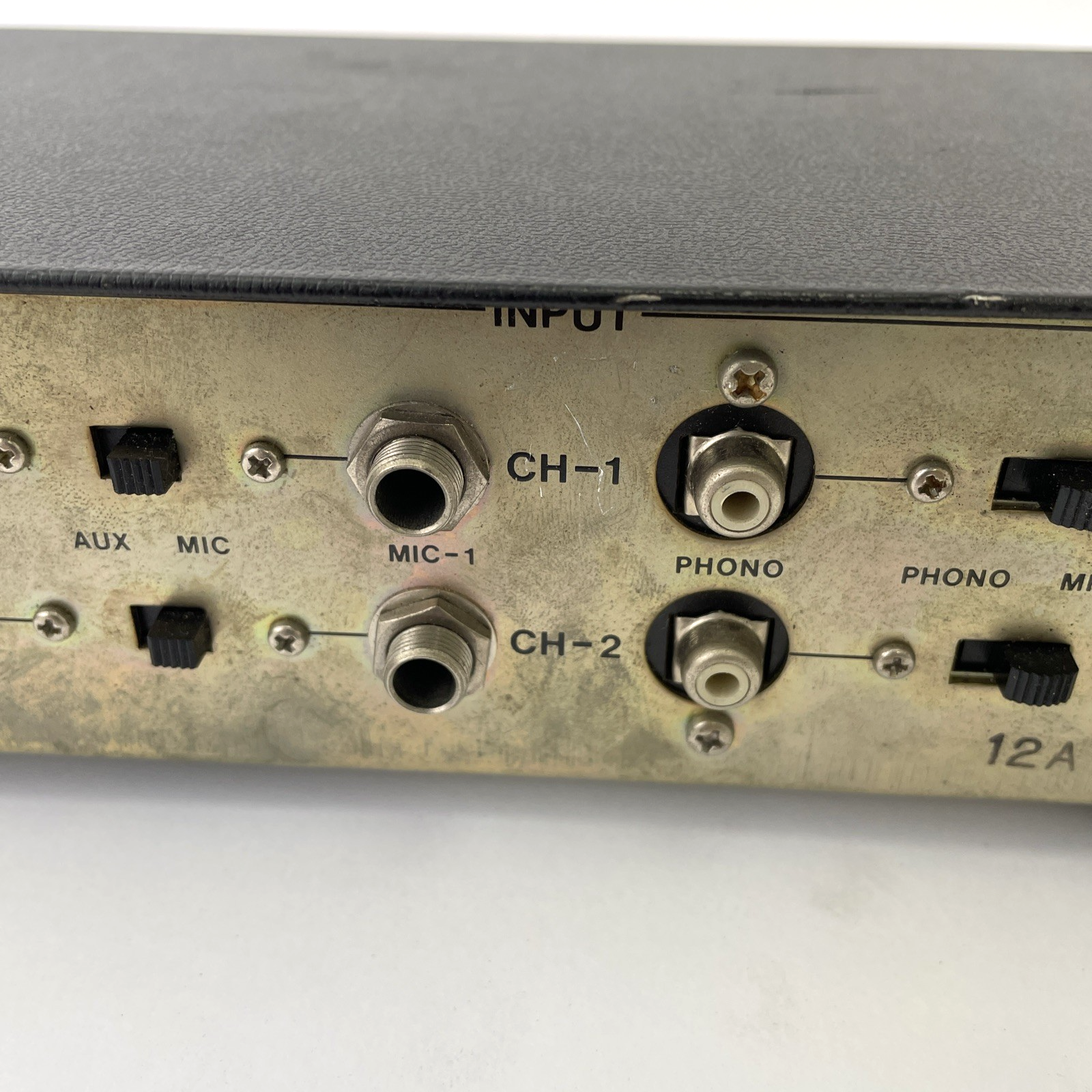 Vintage Realistic Professional Series 33-1057 Stereo Microphone Mixer 2 Channel