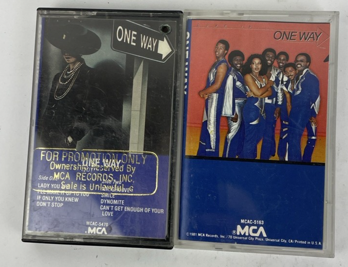 2 ONE WAY Lady , Love is 1984 Vintage Cassette Tape First Edition Rare