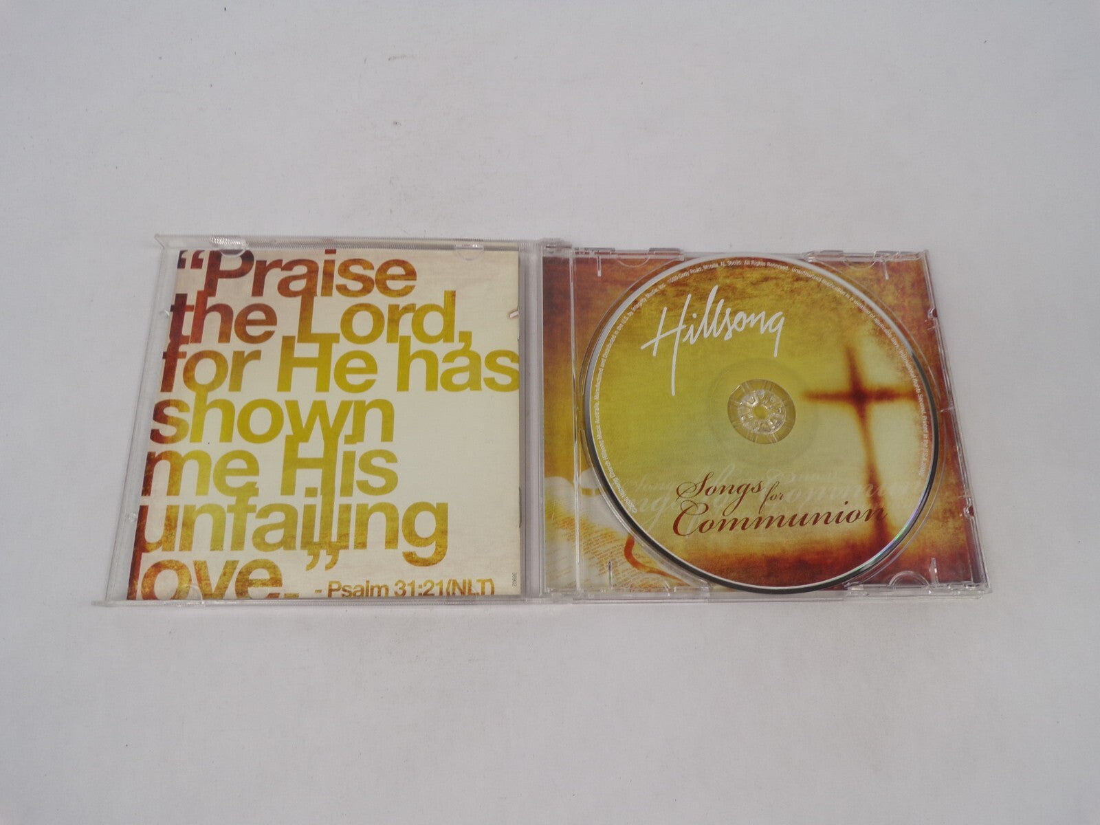 Hillsong Songs For Communion 14 Songs Of Intimate Worship Nothing But The CD#71