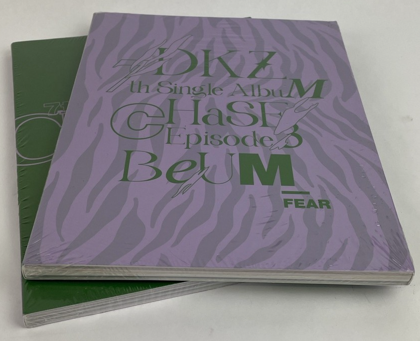 DKZ 'CHASE EPISODE 3. BEUM' 7th Single Album FEARLESS CD+Foto Buch+3 Karte+ Film