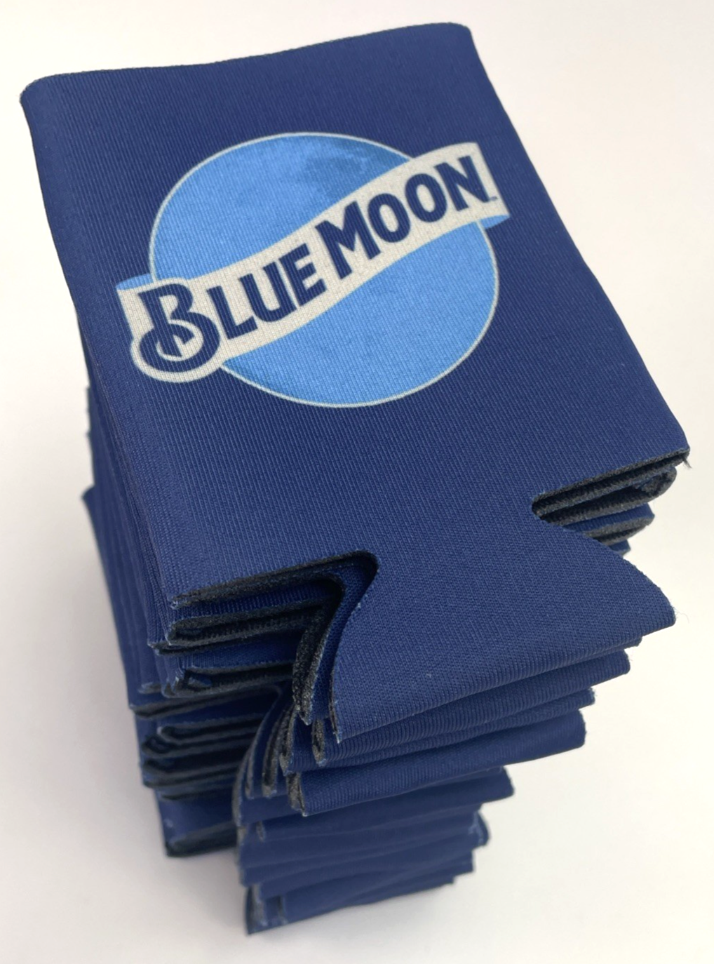 20 Blue Moon Can Coozies - Beer Cooler Foam Insulated Neoprene Man Cave Bar NEW