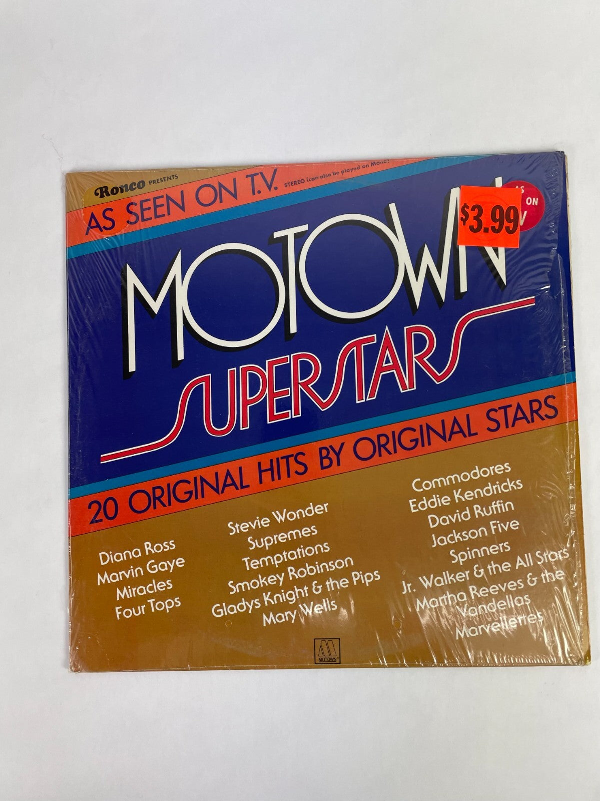 Motown Superstar Vinyl Record