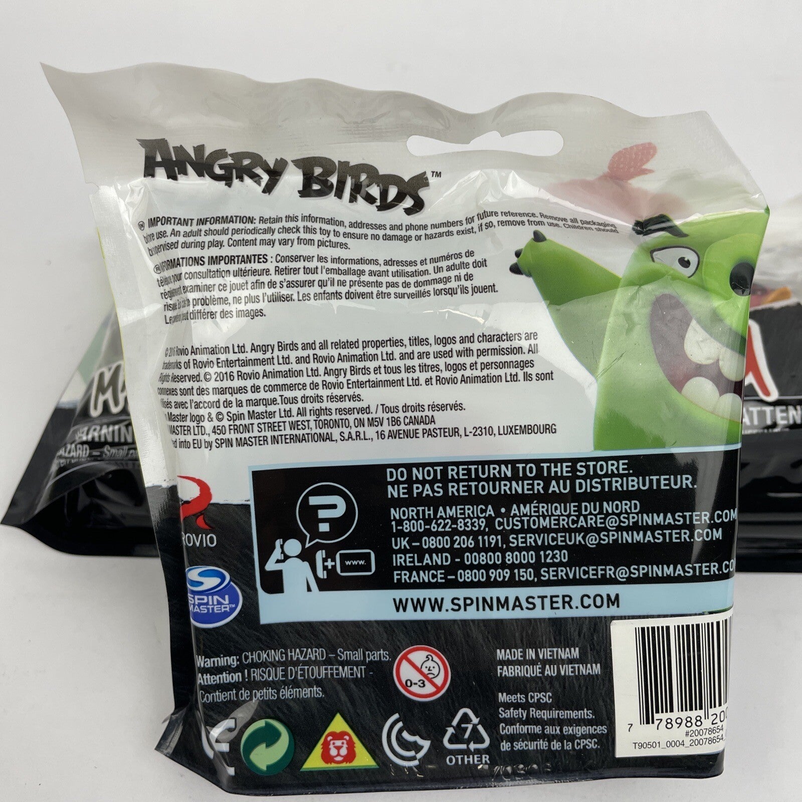 3 x Rovio Tiny Toppers ANGRY BIRDS Character Figures RED, Terrence, Mighty Eagle