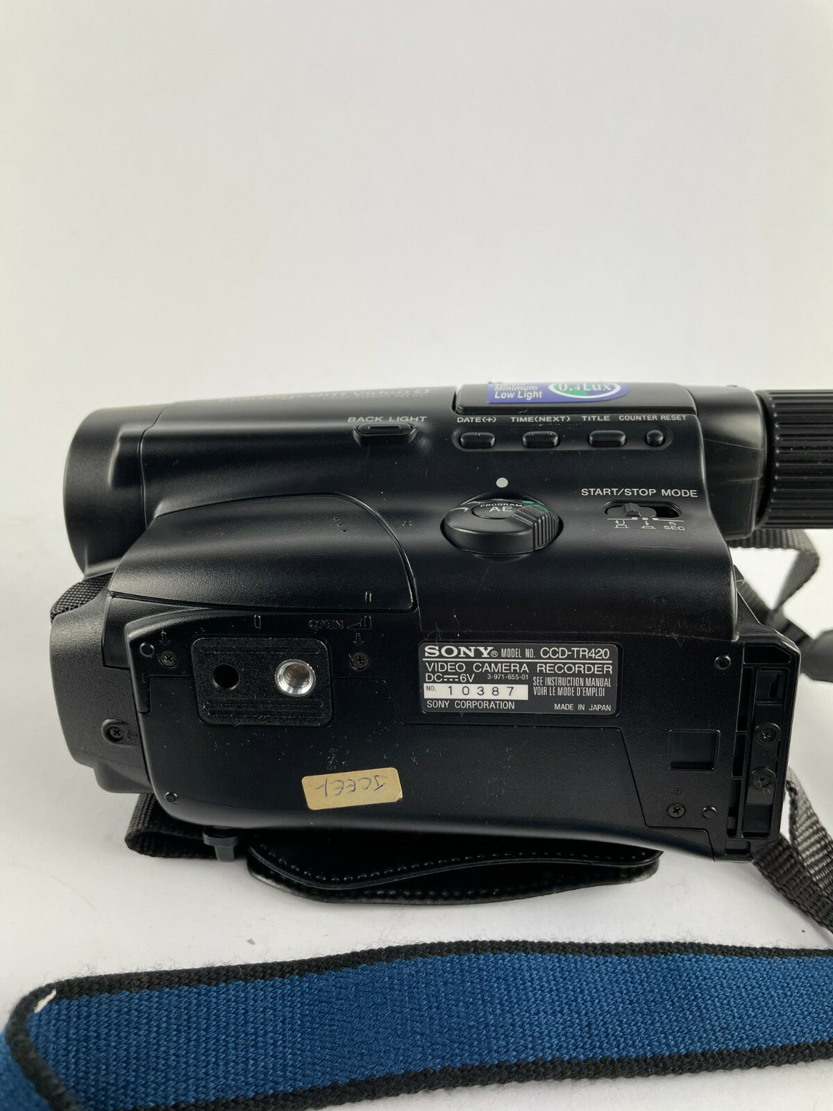 Genuine Sony Digital Handycam CCD-TR420 Video Camera Recorder DC 6V Japan