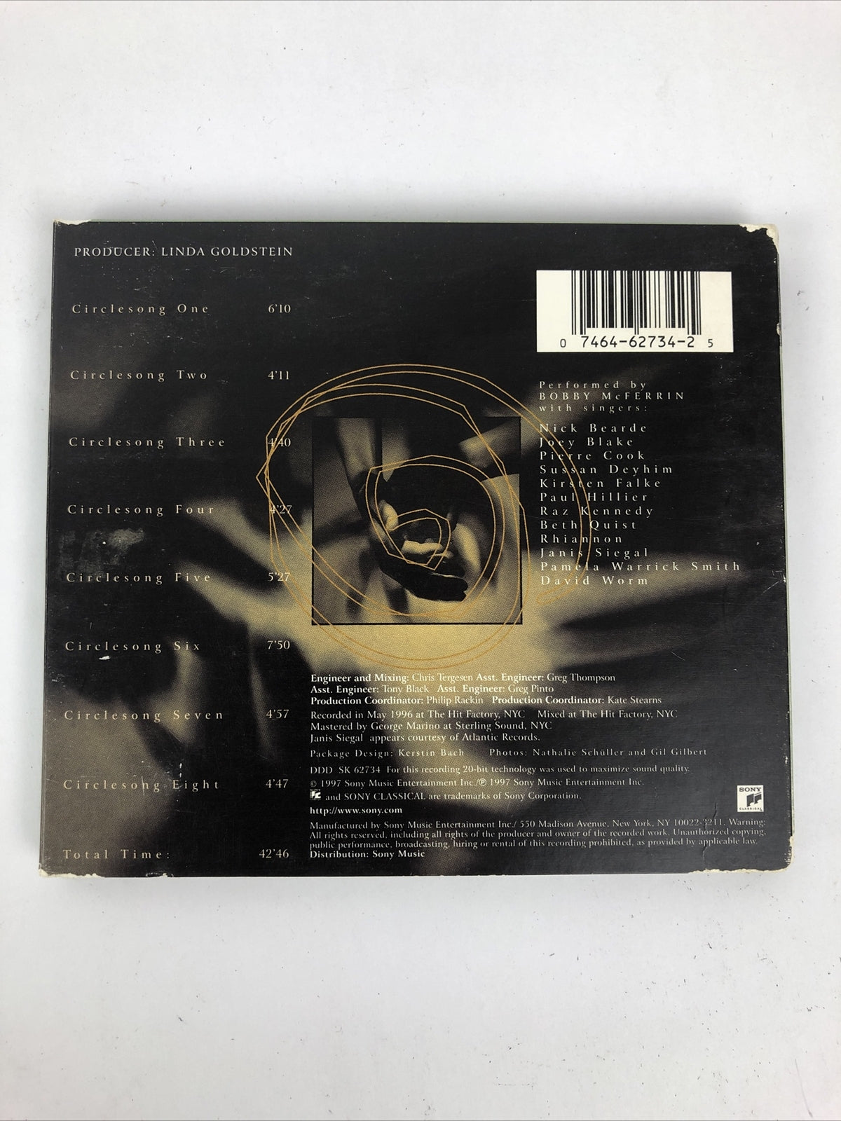 Bobby McFerrin : Circlesongs Classical Artists 1 Disc CD