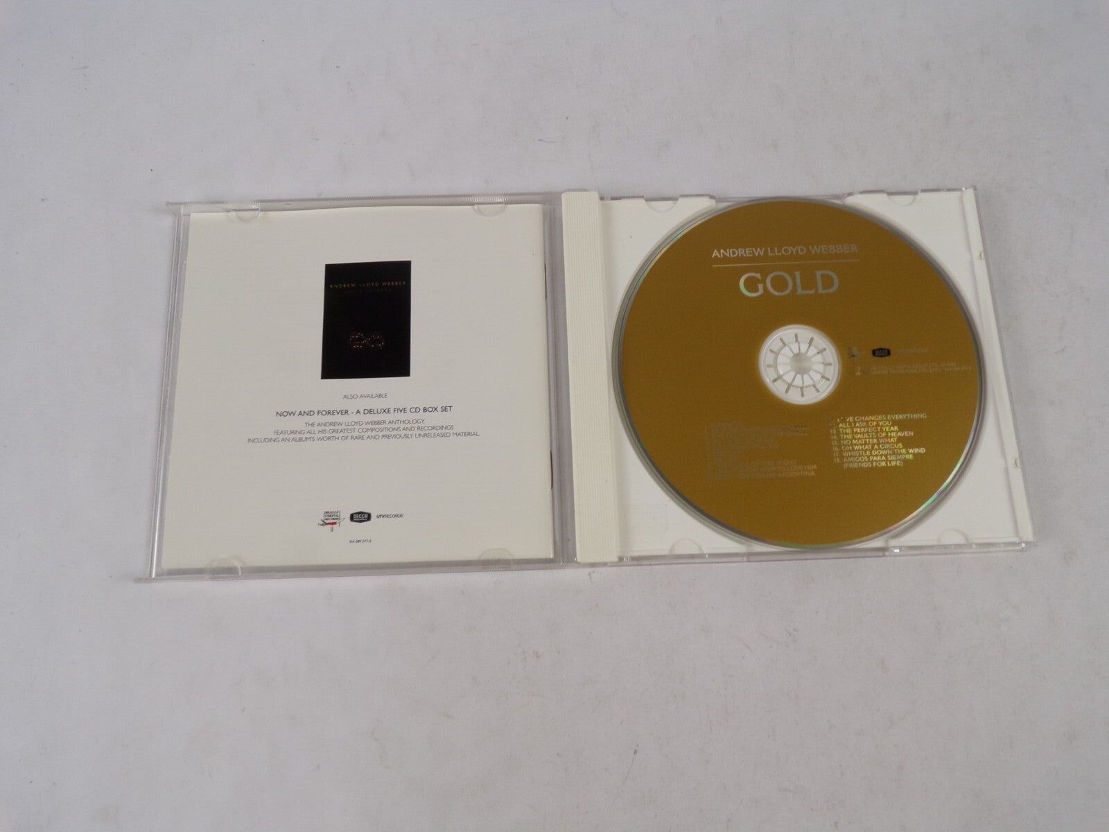 Andrew Lloyd Webber Superstar You Must Love Me Modonna Pie Jesu CD#55