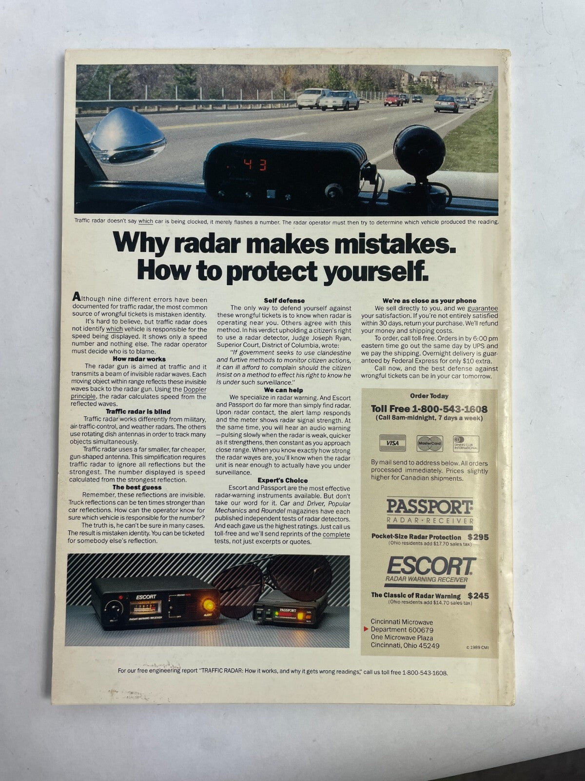 September 1989 Porsche Panorama Magazine