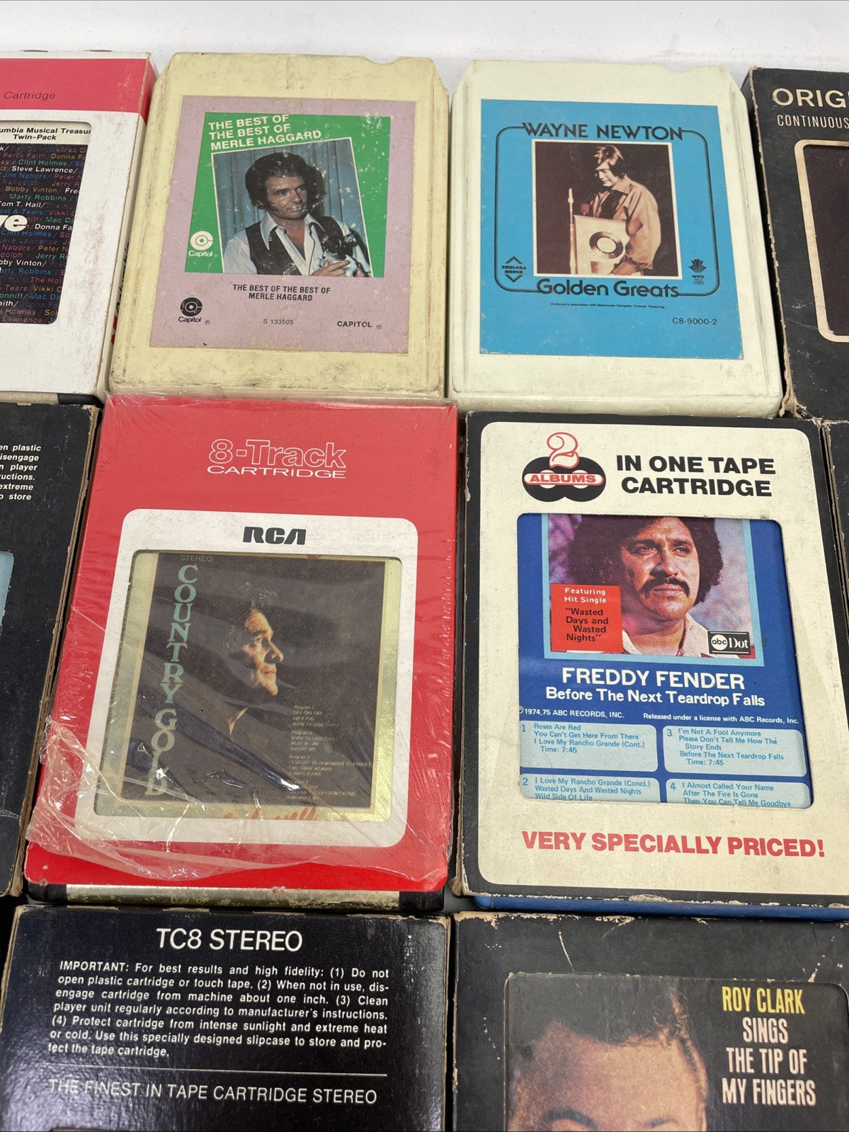 8 Track Audio Music Tapes Lot Of 24 Crazy Assortment of Genres Frank Sinatra