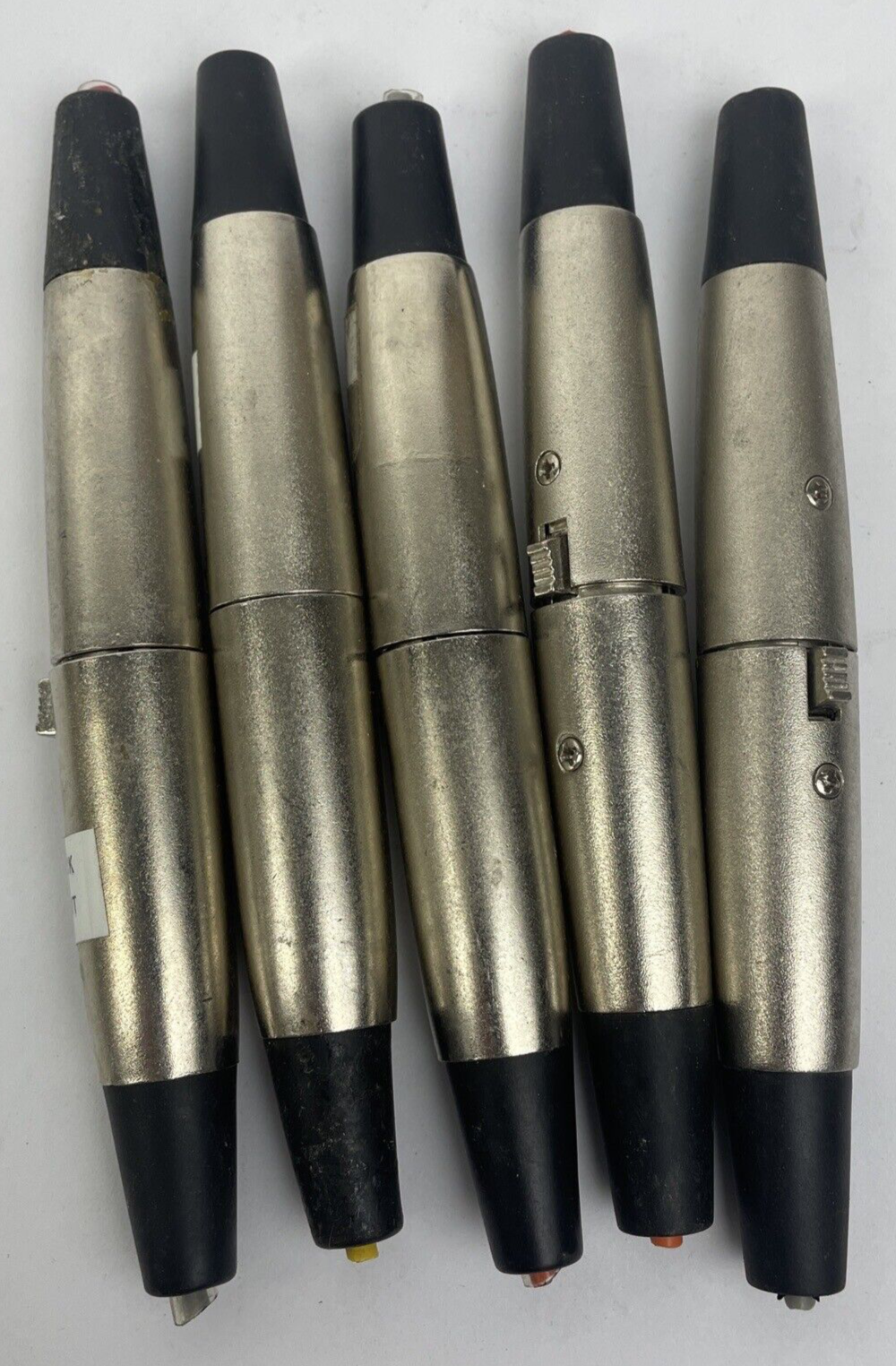 5 pairs 10pcs Xlr Connector 3 Pins Male Female Microphone Audio Cable Connect