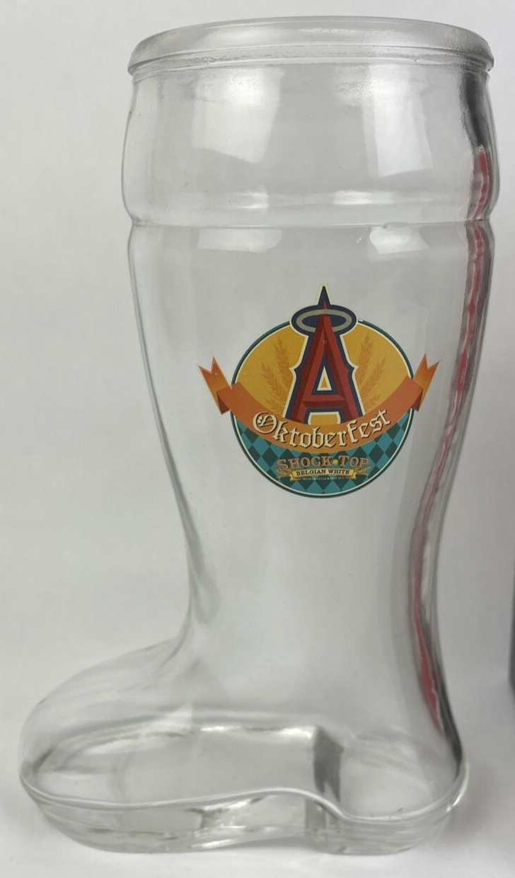California Angels of Anaheim Oktoberfest Boot Mug SGA Shock Top Das Boot Beer